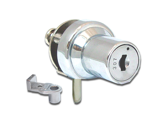 407-1-5 单开门玻璃柜锁