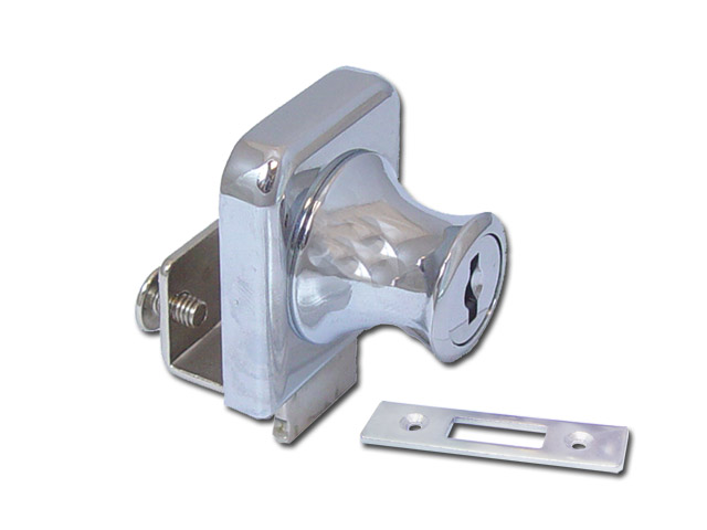 407 单开门玻璃柜锁