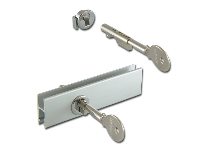 409H 玻璃滑门柜锁