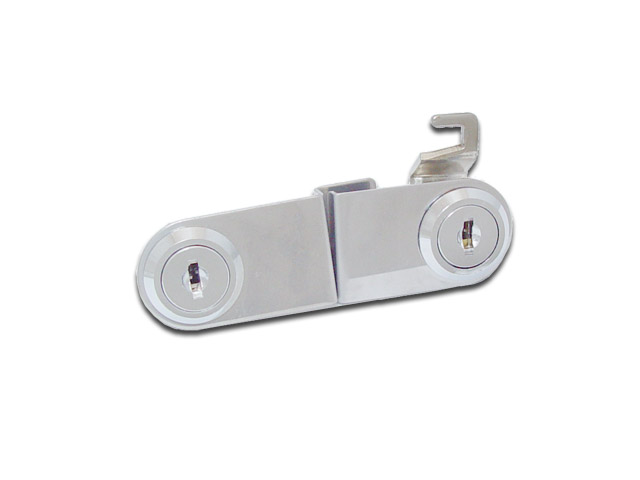 410-2 双开门玻璃柜锁