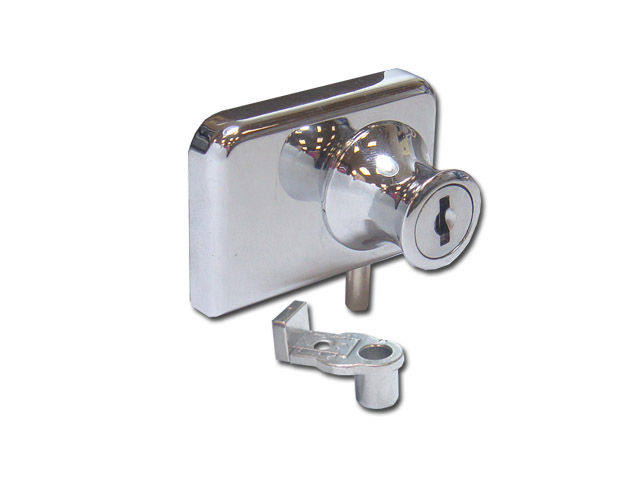 417-2 双开门玻璃柜锁