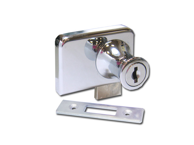 417 双开门玻璃柜锁