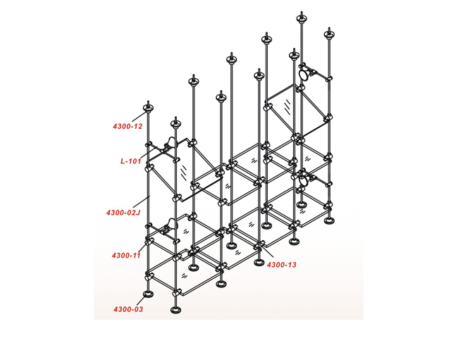 4300-A4 展示系統